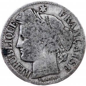 France, 2 Francs 1870, Bordeaux