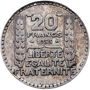 France, 20 Francs 1933, Paris