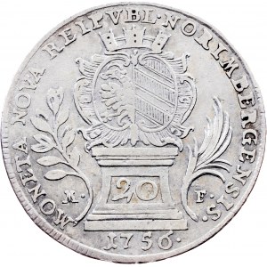 Niemcy, 20 Kreuzer 1756, LMF