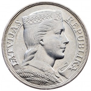 Latvia, 5 Lati 1931, London