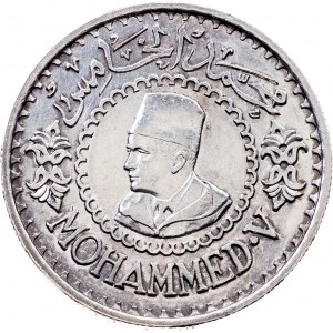 Morocco, 500 Francs 1376 (1956), Paris