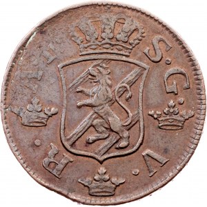 Sweden, 2 Öre Silvermynt 1759