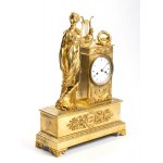 Pierre François Feuchère French Empire bronze mantel clock 19th Century
