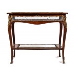 French Napoleon III mahogany display table Napoleon III 19th century