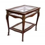French Napoleon III mahogany display table Napoleon III 19th century