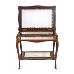 French Napoleon III mahogany display table Napoleon III 19th century