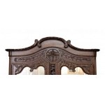 French double-bodied display case in Louis XV style Provence, 19th century