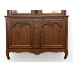 French double-bodied display case in Louis XV style Provence, 19th century