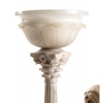 Italian alabaster lamp 20th Century