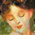 ANONIMO, Portrait of a Woman in the Impressionist style