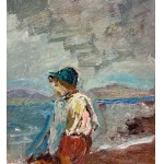 ANGELA CARUGATI, Child on the Seashore - ANGELA CARUGATI