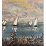 ANONIMO, Seascape with boats