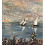 ANONIMO, Seascape with boats