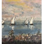 ANONIMO, Seascape with boats