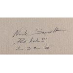Nicole Szmidt (ur. 1998, Chorzów), Pink halo I, 2025