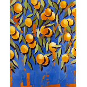 Zofia Wawrzynowicz (b. 2000), Blue wave, 2024