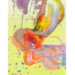 Grażyna Aneta Ochowiak (née en 1975), Alchemy of Joy, diptyque, 2023