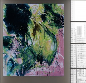 Honorata CHAJEC (ur. 1983), Green explosion, 2024