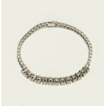 Diamond bracelet, mid-20th century.