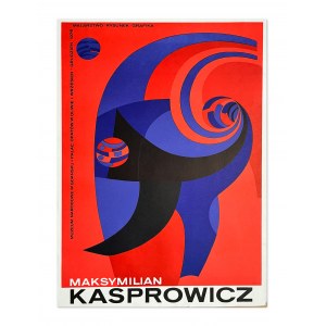 Poster - Maksymilian Kasprowicz exhibition 1976