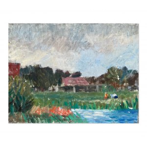 Wladyslaw JACKIEWICZ (1924-2016) Outdoor sketch