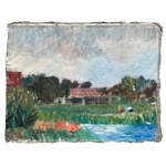 Wladyslaw JACKIEWICZ (1924-2016) Outdoor sketch