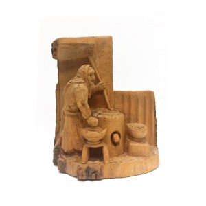 Tadeusz SZKODZIŃSKI (1915 - 1983), Woman at the quern
