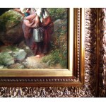 Edward Charles Barnes (1830-1882), L'abitante del villaggio alla sorgente