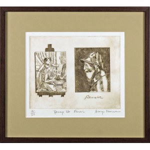 George CRIONAS (1925 - 2004) Homage to Renoir (Hołd dla Renoira), 1954