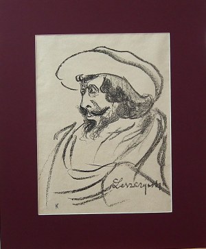 Karol Frycz (1877-1963) Jerzy Leszczyński, 1904 (z teki Melpomeny)