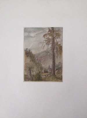 Albrecht ALTDORFER (1480 - 1538) Pejzaż z kościołem