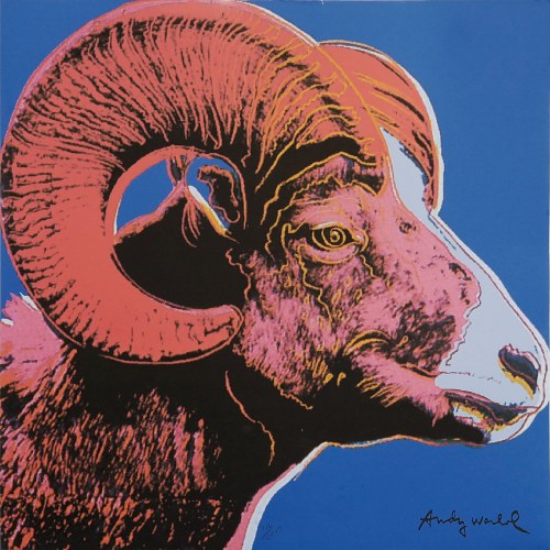 Andy WARHOL (1928-1987) Bighorn Ram, z cyklu 