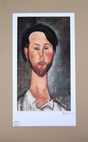 Amedeo Modigliani(1884-1920),Portret Leopolda Zborowskiego (1918)