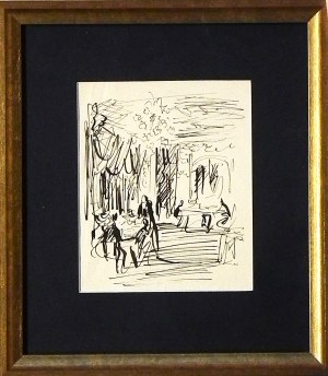 Antoni Uniechowski(1903 Wilno-1976Warszawa),Rysunek z cyklu