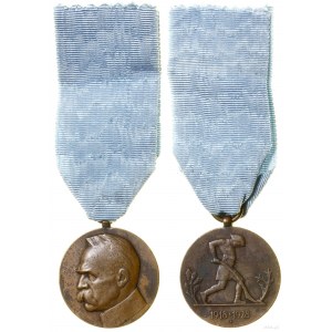 Polska, Medal Dziesięciolecia Odzyskania Niepodległości, 1928, Warszawa