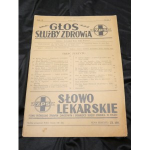 Słowo Lekarskie année III cahier 1 1947
