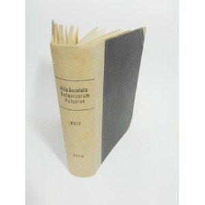 Acta Societatis Botanicorum Poloniae 1955