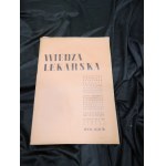 Wiedza Lekarska 1939 YEAR XIII édité par doc. dr Wojciechowski
