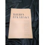Wiedza Lekarska 1939 YEAR XIII édité par doc. dr Wojciechowski