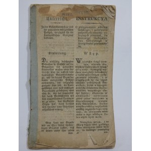 Instrukcya o pielęgnowaniu zdrowia ludzkiego LWÓW 1812