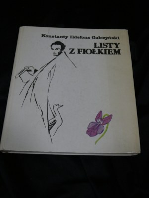 Letters with a violet / Galczynski ; compiled by graphic design. Szymon Kobylinski.