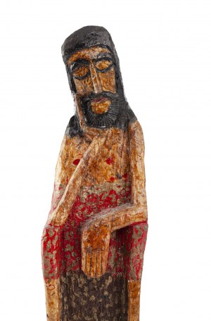 Antoni Baran (1930 Gorzałkowo - 2013 Opoczno), Chrystus frasobliwy, około 2005