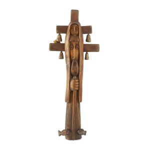 Antoni Kruczała (1943 Bulowice - 2000 ), Crucifix, 1982