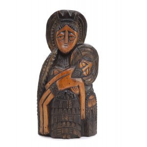 Henryk Zegadło (1939 village of Krzyżka - 2011 Bad Bertrich), Pieta, ca. 1970