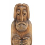 Antoni Kruczała (1943 Bulowice - 2000 ), Jesus with a palm branch, ca. 1990