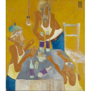 Ryszard Kosek (1957 - 2020 ), Pijem, aż oślepniem I, 2013