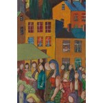 Paweł Wróbel (1913 Katowice-Szopienice - 1984 ), On the Market, 1972