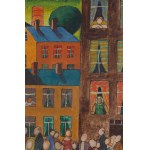 Paweł Wróbel (1913 Katowice-Szopienice - 1984 ), On the Market, 1972