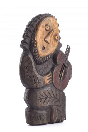 Henryk Zegadło (1939 wieś Krzyżka - 2011 Bad Bertrich), Król Dawid, około 1970