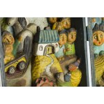 Eugeniusz Zegadło (né en 1943), Triptyque - La tentation de saint Antoine, 1985